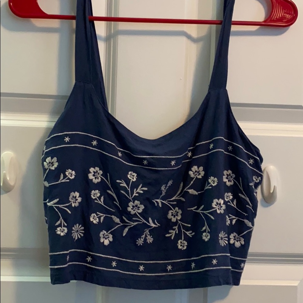 Pacsun LA Hearts Cropped Tank